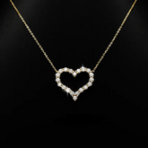 Heart Shaped Glow Necklace